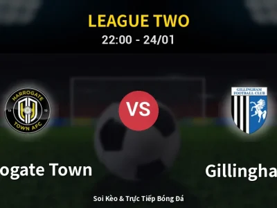 Soi Kèo Harrogate Town vs Gillingham – 22:00 24/01 | Nhận Định, Dự Đoán Tỷ Số