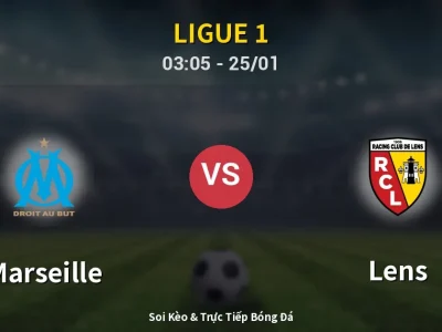 Kết Quả: Marseille 3-1 Lens – Highlight & Bàn Thắng | Ligue 1