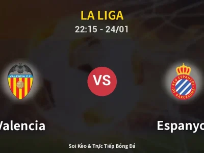 Soi Kèo Valencia vs Espanyol – 22:15 24/01 | Nhận Định, Dự Đoán Tỷ Số