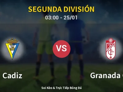 Kết Quả: Cadiz 1-2 Granada CF – Highlight & Bàn Thắng | Segunda División