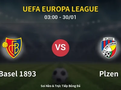 Kết Quả: FC Basel 1893 0-1 Plzen – Highlight & Bàn Thắng | UEFA Europa League