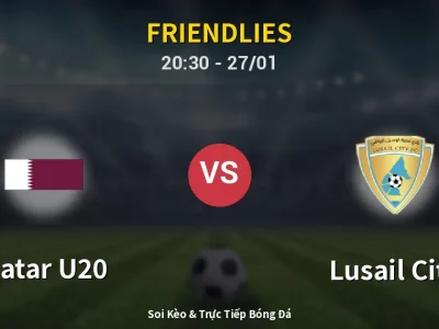 Soi Kèo Qatar U20 vs Lusail City – 20:30 27/01 | Nhận Định, Dự Đoán Tỷ Số
