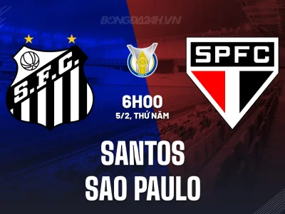 Santos vs Sao Paulo: Trận derby nảy lửa, ai sẽ vượt qua khủng hoảng?