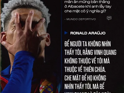 Ronald Araújo tiết lộ cú sốc tinh thần: ‘Tôi đã chạm đáy, lo âu chuyển thành trầm cảm hơn 1 năm rưỡi’