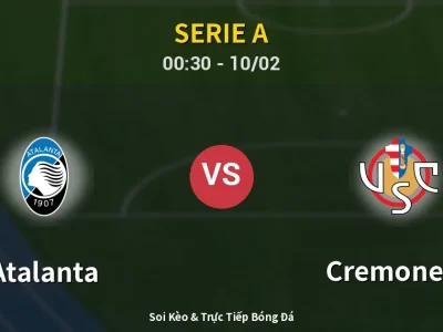 Kết Quả: Atalanta 2-1 Cremonese – Highlight & Bàn Thắng | Serie A