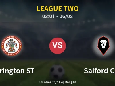 Kết Quả: Accrington ST 1-0 Salford City – Highlight & Bàn Thắng | League Two