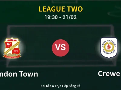 Kết Quả: Swindon Town 1-2 Crewe – Highlight & Bàn Thắng | League Two