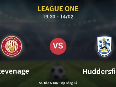 🔴 Trực Tiếp: Stevenage 0-0 Huddersfield – Link Xem League One (Full HD)