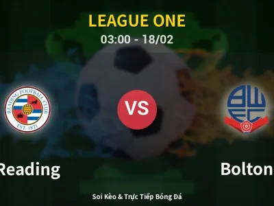 Kết Quả: Reading 1-1 Bolton – Highlight & Bàn Thắng | League One
