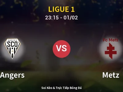 Soi Kèo Angers vs Metz – 23:15 01/02 | Nhận Định, Dự Đoán Tỷ Số