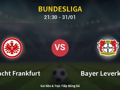 🔴 Trực Tiếp: Eintracht Frankfurt 0-0 Bayer Leverkusen – Link Xem Bundesliga (Full HD)