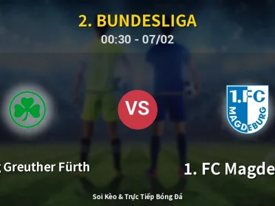 Kết Quả: SpVgg Greuther Fürth 4-5 1. FC Magdeburg – Highlight & Bàn Thắng | 2. Bundesliga