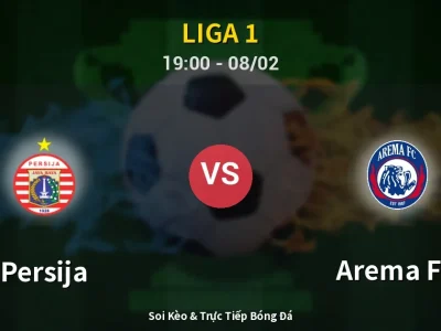 Kết Quả: Persija 0-2 Arema FC – Highlight & Bàn Thắng | Liga 1
