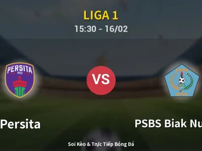 Kết Quả: Persita 2-1 PSBS Biak Numfor – Highlight & Bàn Thắng | Liga 1