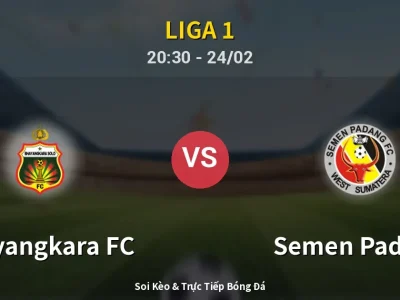 🔴 Trực Tiếp: Bhayangkara FC 1-0 Semen Padang – Link Xem Liga 1 (Full HD)
