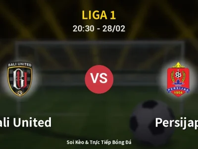 Soi Kèo Bali United vs Persijap – 20:30 28/02 | Nhận Định, Dự Đoán Tỷ Số