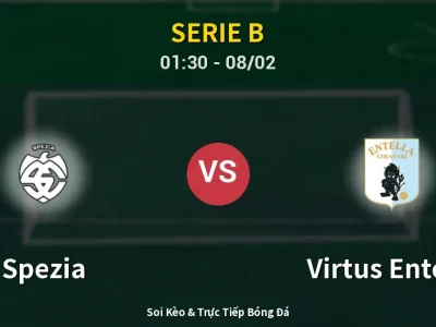Kết Quả: Spezia 1-1 Virtus Entella – Highlight & Bàn Thắng | Serie B