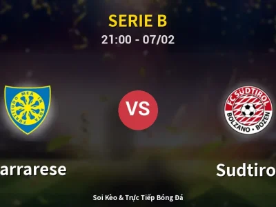 Soi Kèo Carrarese vs Sudtirol – 21:00 07/02 | Nhận Định, Dự Đoán Tỷ Số
