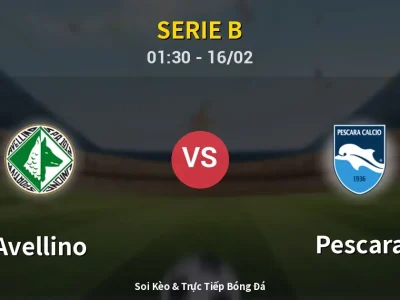 Kết Quả: Avellino 0-1 Pescara – Highlight & Bàn Thắng | Serie B