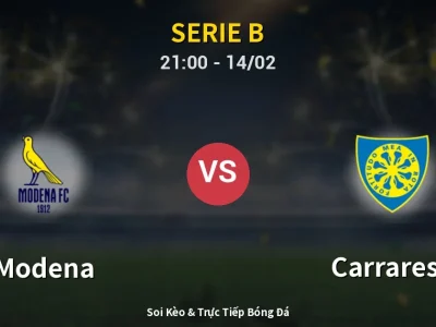 Soi Kèo Modena vs Carrarese – 21:00 14/02 | Nhận Định, Dự Đoán Tỷ Số
