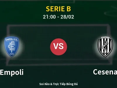 Soi Kèo Empoli vs Cesena – 21:00 28/02 | Nhận Định, Dự Đoán Tỷ Số