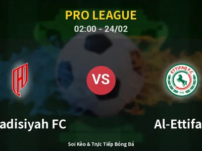 Kết Quả: Al-Qadisiyah FC 4-0 Al-Ettifaq – Highlight & Bàn Thắng | Pro League