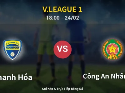 Kết Quả: Thanh Hóa 1-3 Công An Nhân Dân – Highlight & Bàn Thắng | V.League 1