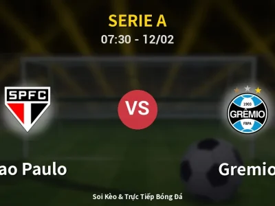 Kết Quả: Sao Paulo 2-0 Gremio – Highlight & Bàn Thắng | Serie A