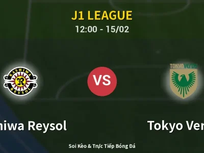 Kết Quả: Kashiwa Reysol 1-2 Tokyo Verdy – Highlight & Bàn Thắng | J1 League