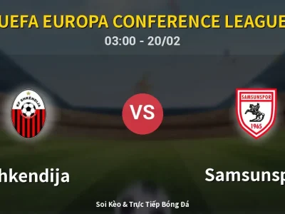 Kết Quả: Shkendija 0-1 Samsunspor – Highlight & Bàn Thắng | UEFA Europa Conference League