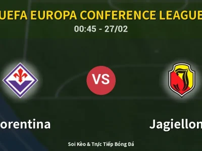 Kết Quả: Fiorentina 2-4 Jagiellonia – Highlight & Bàn Thắng | UEFA Europa Conference League