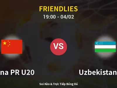 Soi Kèo China PR U20 vs Uzbekistan U20 – 19:00 04/02 | Nhận Định, Dự Đoán Tỷ Số