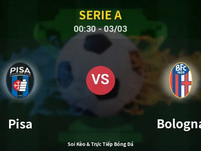 Kết Quả: Pisa 0-1 Bologna – Highlight & Bàn Thắng | Serie A