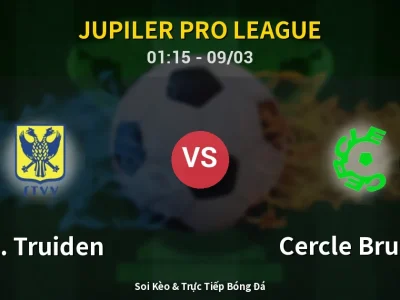 Kết Quả: St. Truiden 2-1 Cercle Brugge – Highlight & Bàn Thắng | Jupiler Pro League