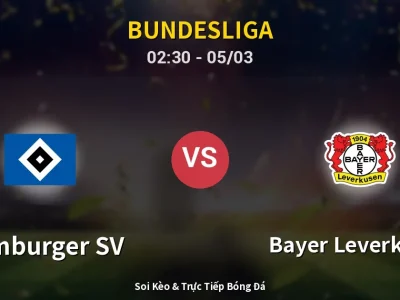 Kết Quả: Hamburger SV 0-1 Bayer Leverkusen – Highlight & Bàn Thắng | Bundesliga