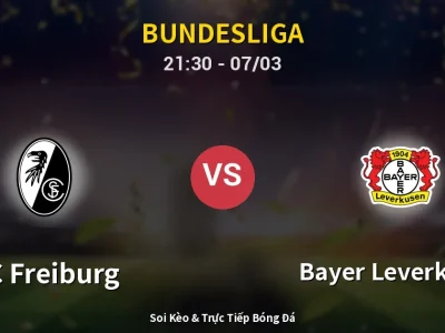 🔴 Trực Tiếp: SC Freiburg 0-0 Bayer Leverkusen – Link Xem Bundesliga (Full HD)
