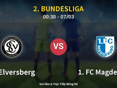 Kết Quả: SV Elversberg 1-0 1. FC Magdeburg – Highlight & Bàn Thắng | 2. Bundesliga