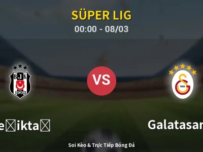Kết Quả: Beşiktaş 0-1 Galatasaray – Highlight & Bàn Thắng | Süper Lig