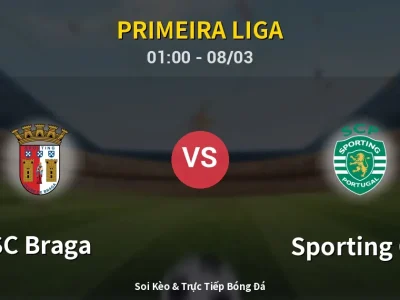 Kết Quả: SC Braga 2-2 Sporting CP – Highlight & Bàn Thắng | Primeira Liga