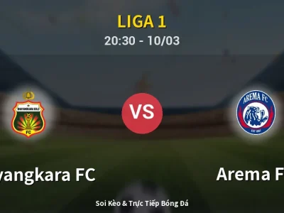 🔴 Trực Tiếp: Bhayangkara FC 0-1 Arema FC – Link Xem Liga 1 (Full HD)