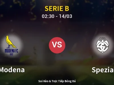 Kết Quả: Modena 3-0 Spezia – Highlight & Bàn Thắng | Serie B