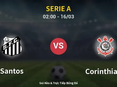 Kết Quả: Santos 1-1 Corinthians – Highlight & Bàn Thắng | Serie A