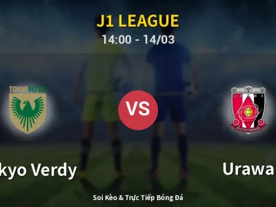 Kết Quả: Tokyo Verdy 1-0 Urawa – Highlight & Bàn Thắng | J1 League