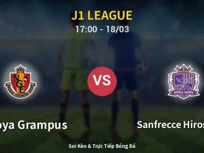 Soi Kèo Nagoya Grampus vs Sanfrecce Hiroshima – 17:00 18/03 | Nhận Định, Dự Đoán Tỷ Số