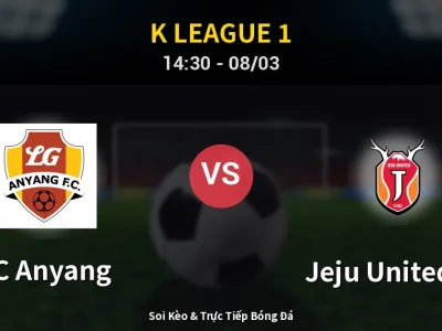 Kết Quả: FC Anyang 2-1 Jeju United FC – Highlight & Bàn Thắng | K League 1