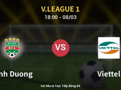 Kết Quả: Binh Duong 1-3 Viettel – Highlight & Bàn Thắng | V.League 1