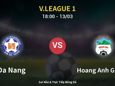 Kết Quả: Da Nang 3-3 Hoang Anh Gia Lai – Highlight & Bàn Thắng | V.League 1