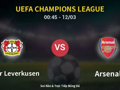 Kết Quả: Bayer Leverkusen 1-1 Arsenal – Highlight & Bàn Thắng | UEFA Champions League