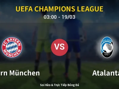 🔴 Trực Tiếp: Bayern München 3-0 Atalanta – Link Xem UEFA Champions League (Full HD)