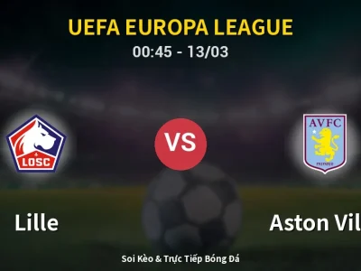 Kết Quả: Lille 0-1 Aston Villa – Highlight & Bàn Thắng | UEFA Europa League